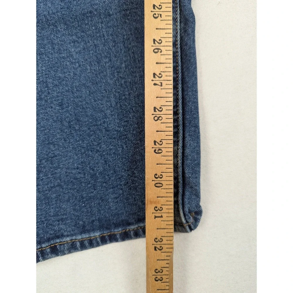 Levis 505‎ Regular Fit Straight Leg Jeans Mens 36x34 Medium Wash Blue 00505-1824